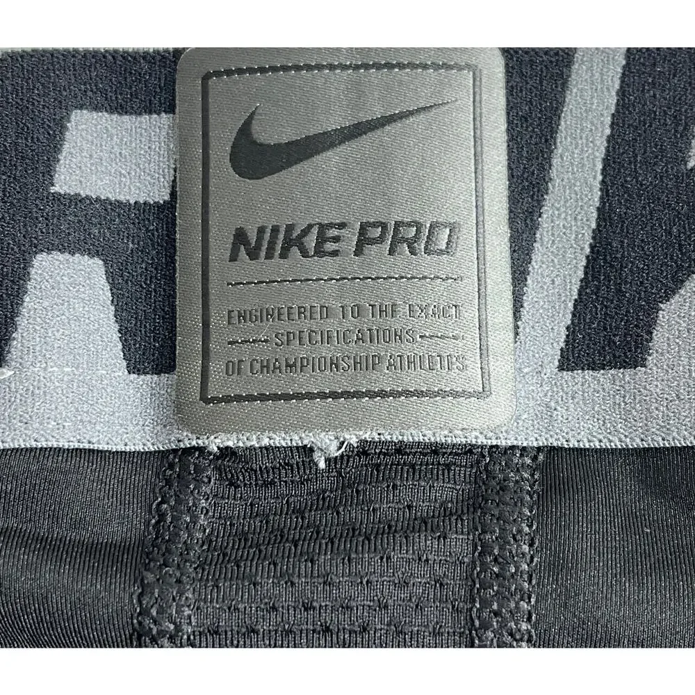 4-89 NIKE PRO Men's Dri-Fit Combat Tights Base Layer Black XL